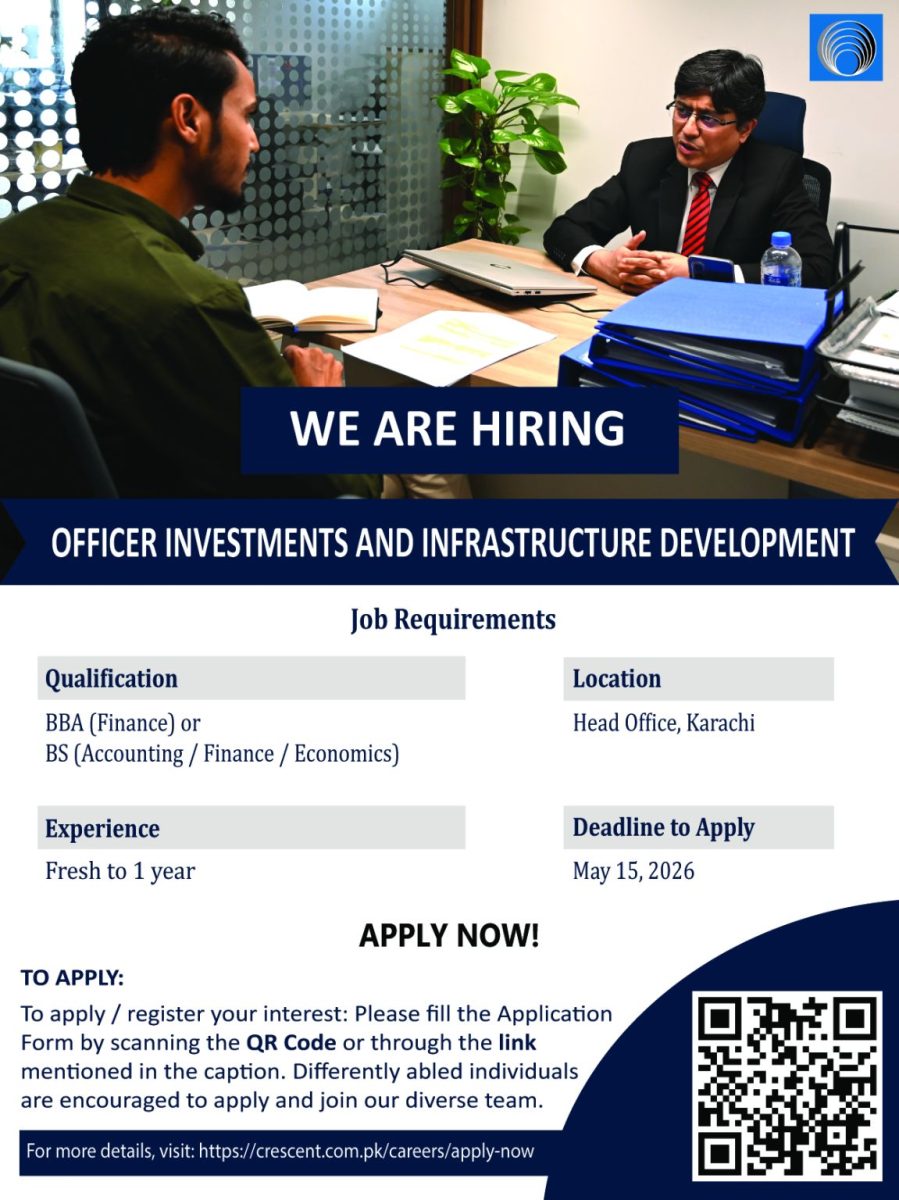 Crescent Steel & Allied Products Limited Jobs Officer Investments and Infrastructure Development 1
