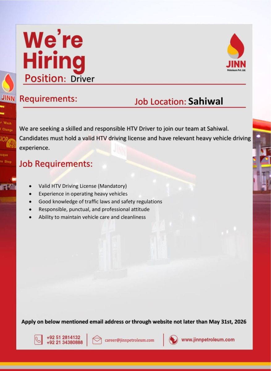 JINN Petroleum Jobs Driver 1