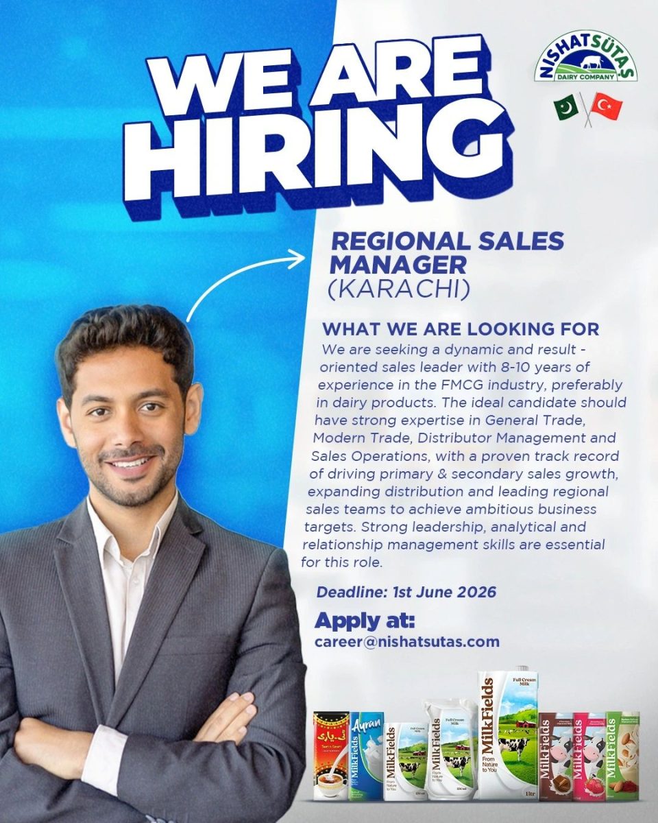 Nishat Sutas Dairy Company Jobs Regional Sales Manager 1