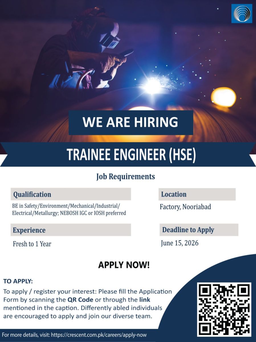 Crescent Steel & Allied Products Jobs Trainee Engineer HSE 1