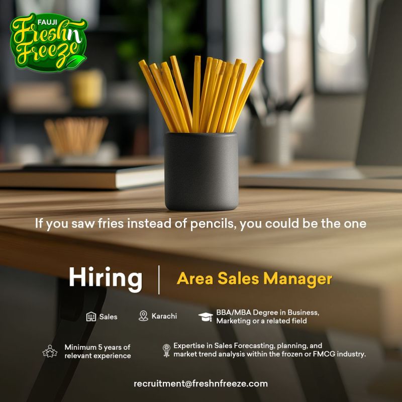 Fauji Fresh n Freeze Limited Jobs Area Sales Manager 1