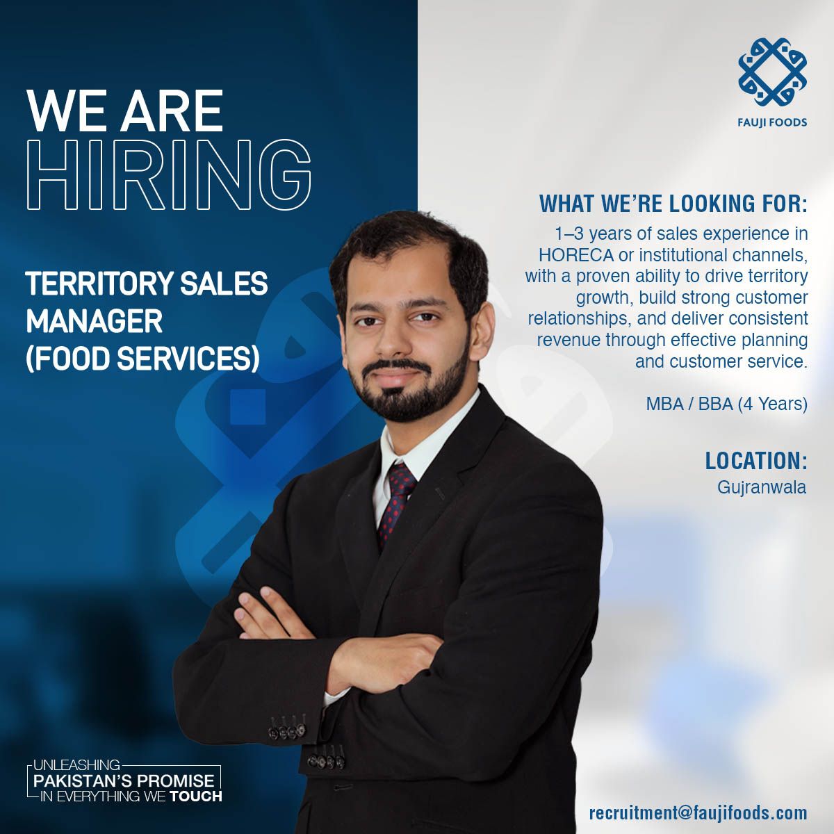 Fauji Foods Limited Jobs Territory Sales Manager 1