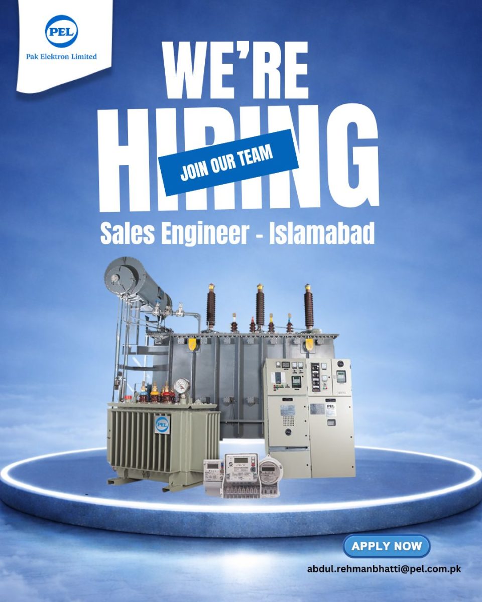 Pak Elektron Limited PEL Jobs Sales Engineer Electrical 1