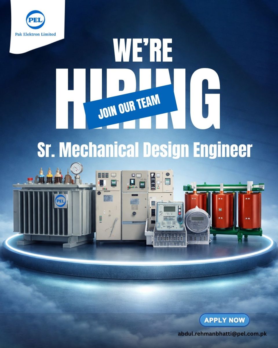 Pak Elektron Limited PEL Jobs Sr Mechanical Design Engineer 1