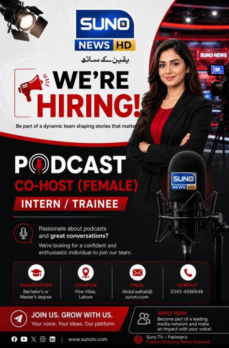 SUNO News HD Jobs PODCAST Co-Host  1
