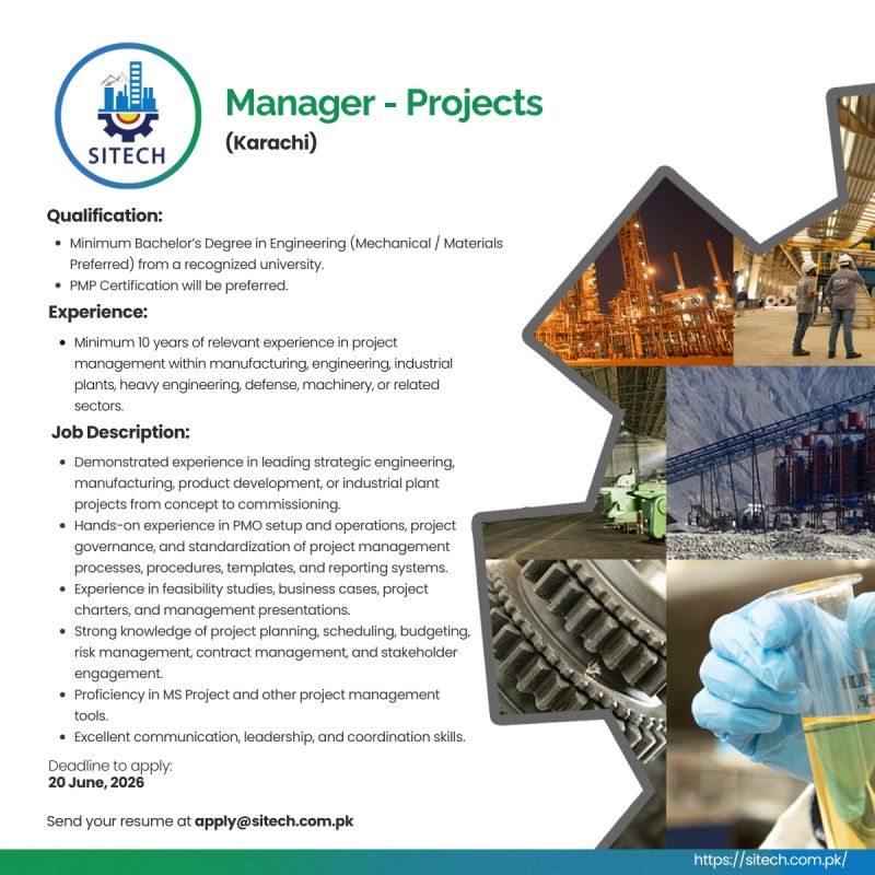 SITECH Jobs Manager Projects 1
