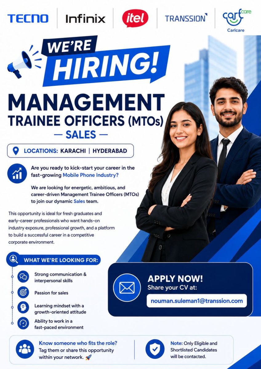 Transsion Pakistan Jobs MTOs Sales 1
