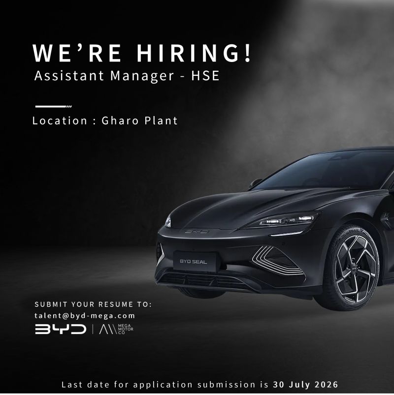BYD Pakistan Jobs Assistant Manager HSE 1