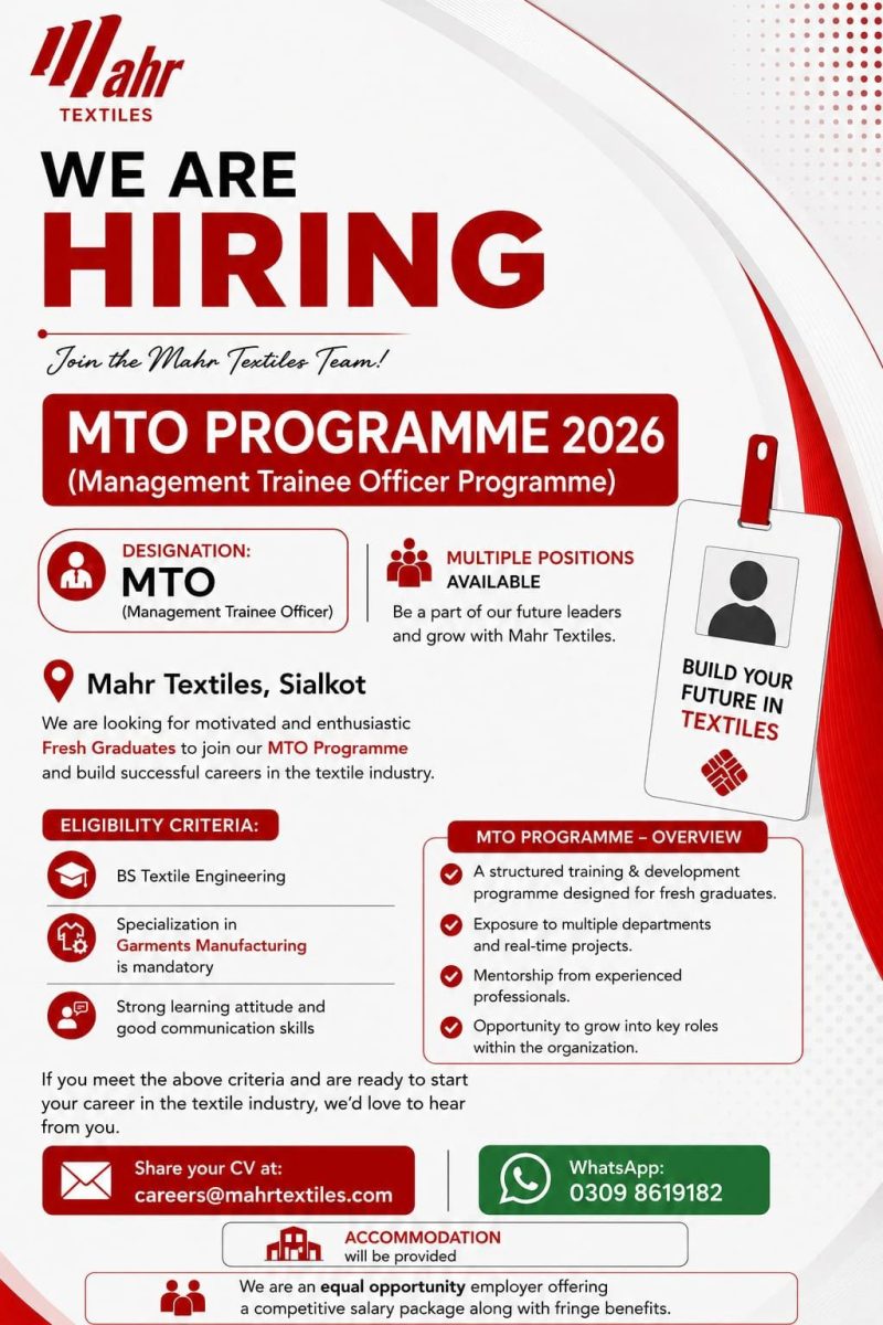 Mahr Textile MTO Programme 2026 1