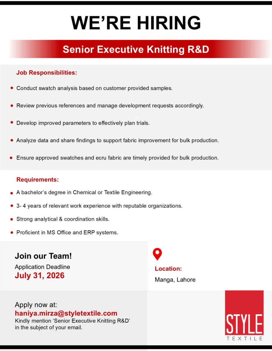 Style Textile Pvt Ltd Jobs August 2026 2