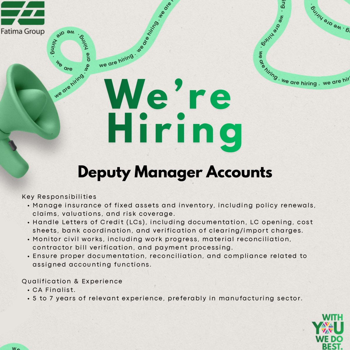 Fatima Group Jobs 19 August 2026 1 1