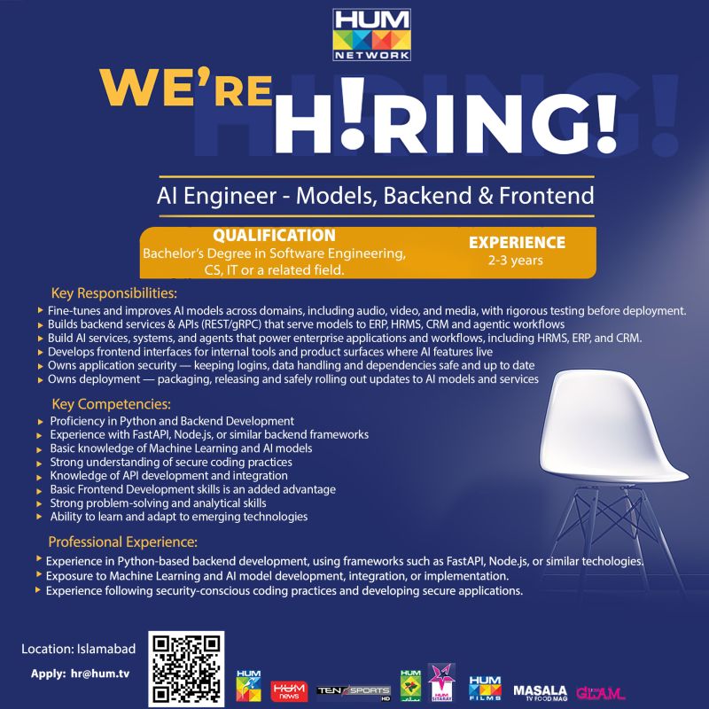 HUM Tv Network Jobs August 2026 2
