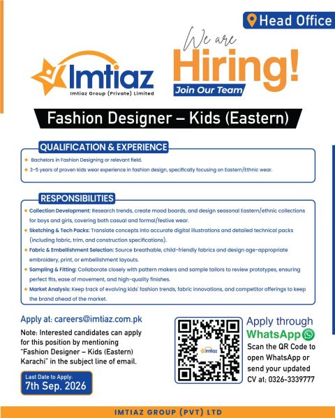 Imtiaz Jobs 28 August 2026 1 1