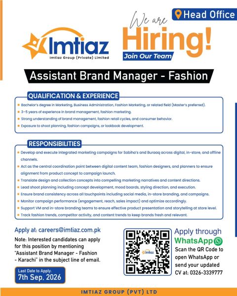 Imtiaz Jobs 28 August 2026 3 1