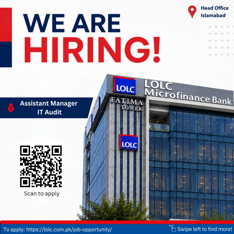 LOLC Microfinance Bank Limited Jobs Assistant Manager IT Audit 1
