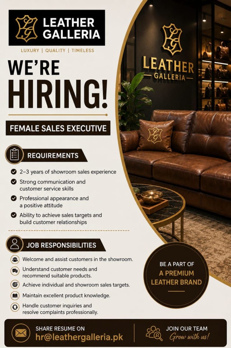 Leather Galleria Jobs Female Sales Executive 1