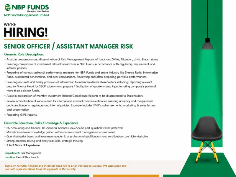 NBP Fund Management Limited Jobs September 2026 1