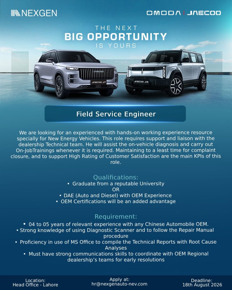 NEXGEN Auto Pvt Ltd Jobs August 2026 2