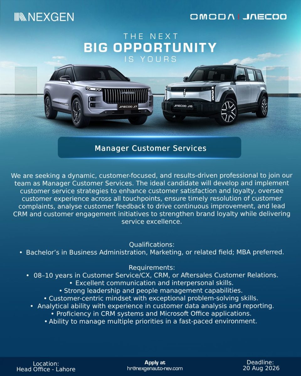 NEXGEN Auto Pvt Ltd Jobs August 2026 3