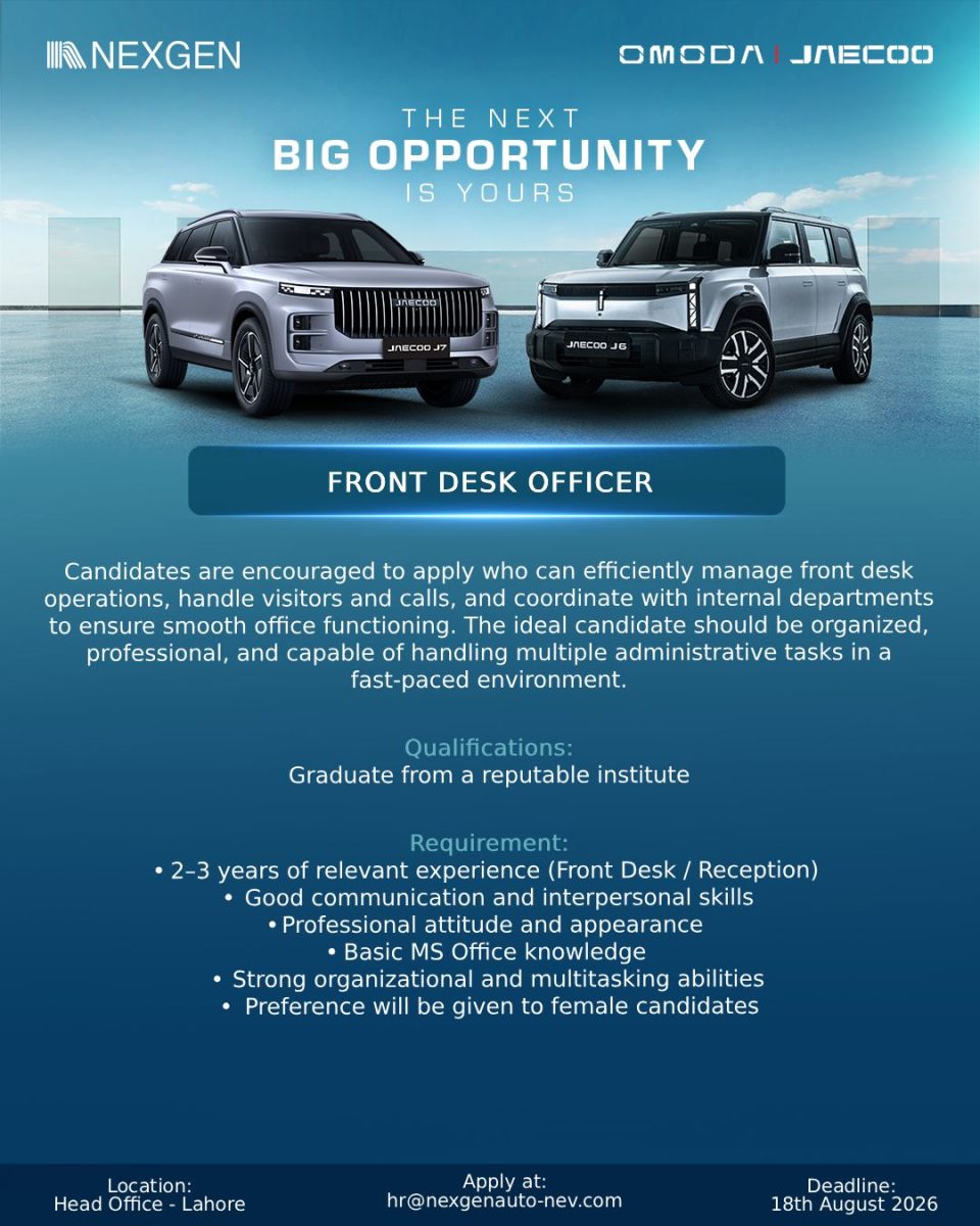 NEXGEN Auto Pvt Ltd Jobs August 2026 1