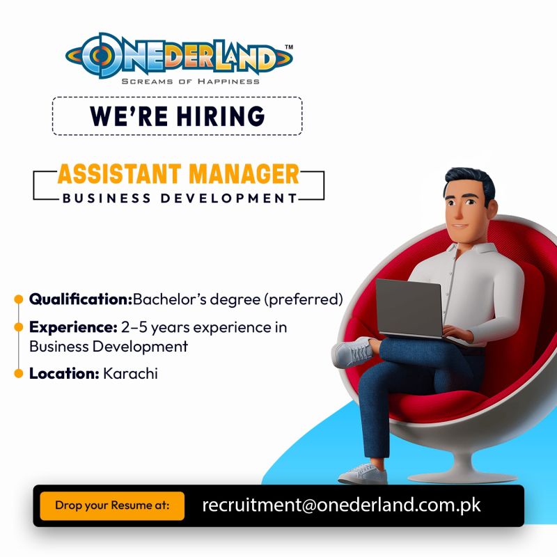 Onderland Pvt Ltd Jobs Assistant Manager Business Development 1