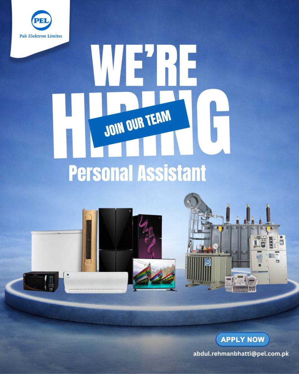 Pak Elektron Limited PEL Jobs Personal Assistant 1
