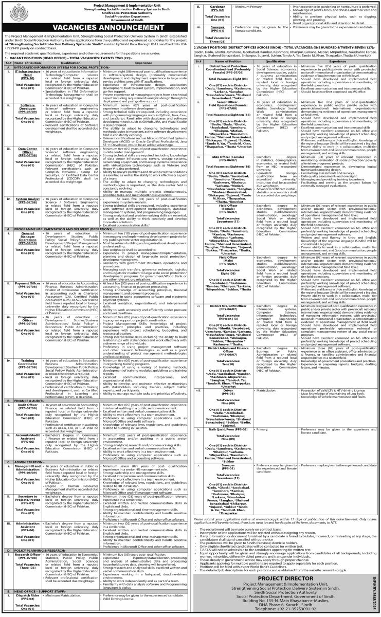 Project Management & Implementation Unit Jobs 23 August 2026 Dawn 1