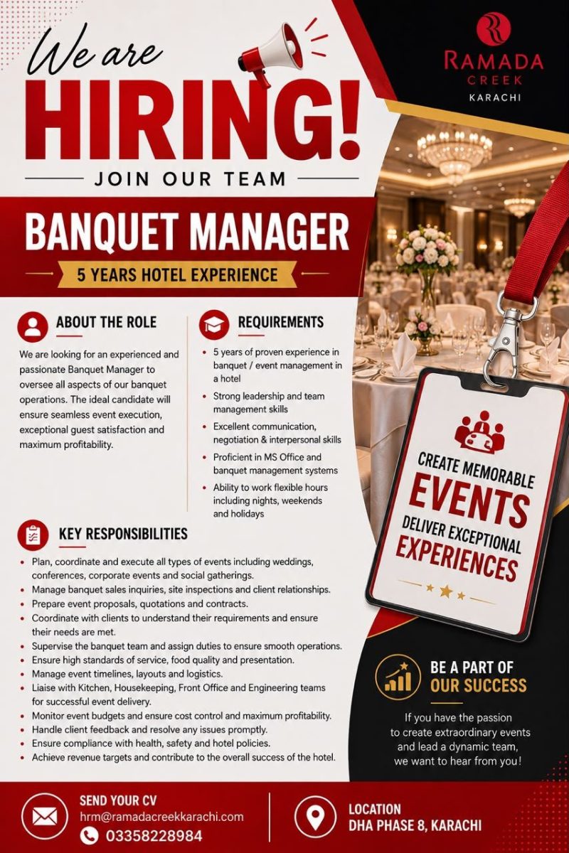 Ramada Plaza Jobs August 2026 3