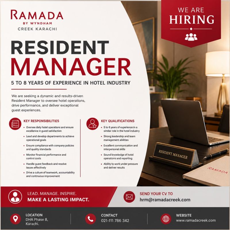 Ramada Plaza Jobs August 2026 1