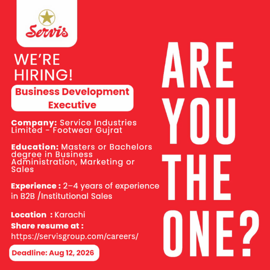 Service Industries Limited Jobs Business Development Executive 1