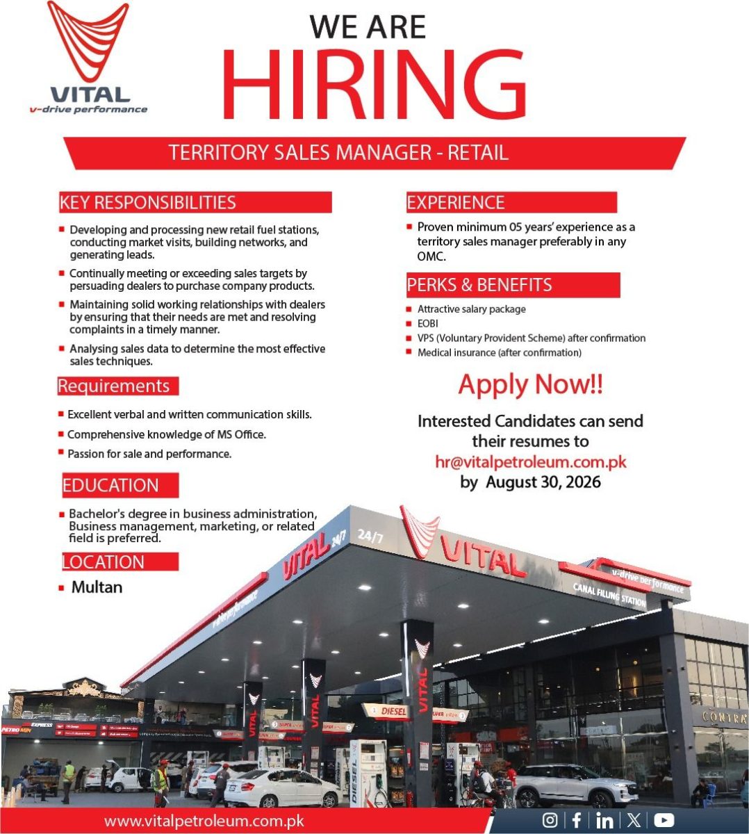 Vital Petroleum Jobs TSM Retail 1
