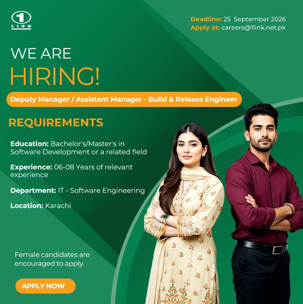 1Link Pvt Ltd Jobs September 2026 1