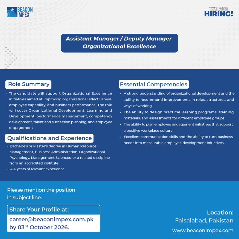 Beacon Impex Pvt Ltd Jobs October 2026 2