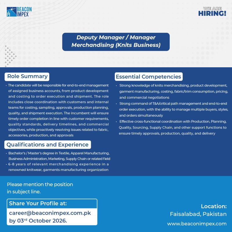 Beacon Impex Pvt Ltd Jobs October 2026 1