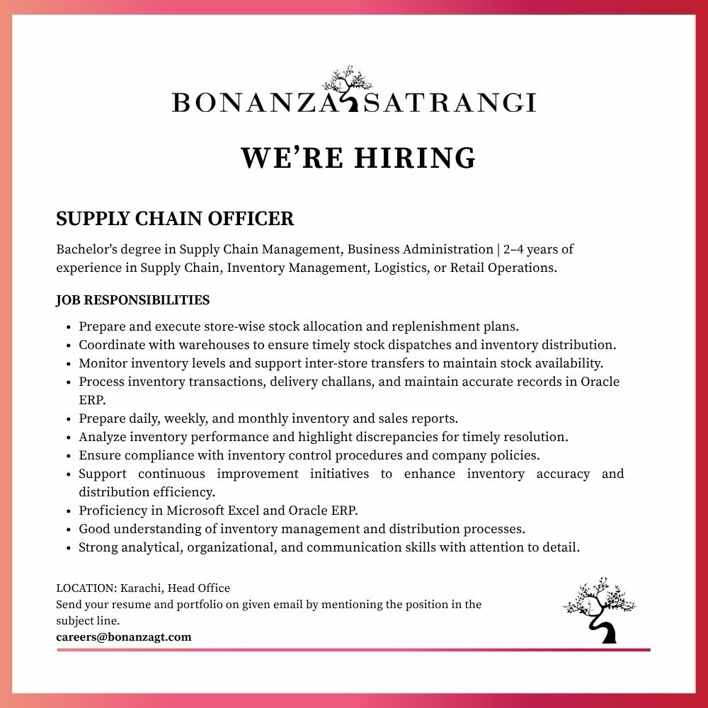 Bonanza Satrangi Jobs September 2026 1