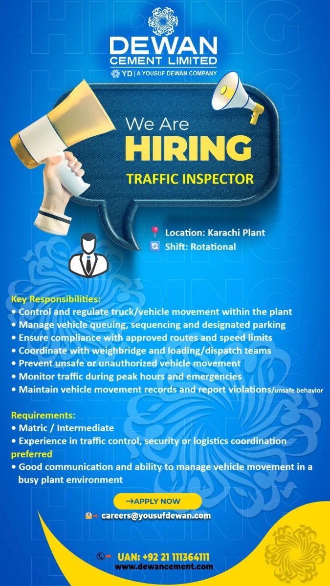 Dewan Cement Limited Jobs 16 September 2026 02 1