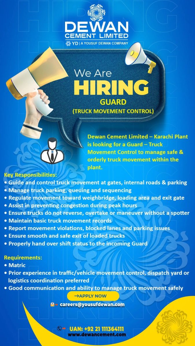 Dewan Cement Limited Jobs 16 September 2026 03 1