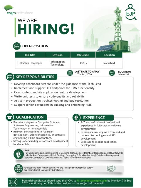 Engro Enfra Jobs 02 September 2026 02 1
