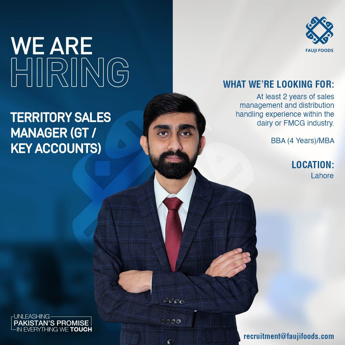Fauji Foods Limited Jobs Territory Sales Manager 1