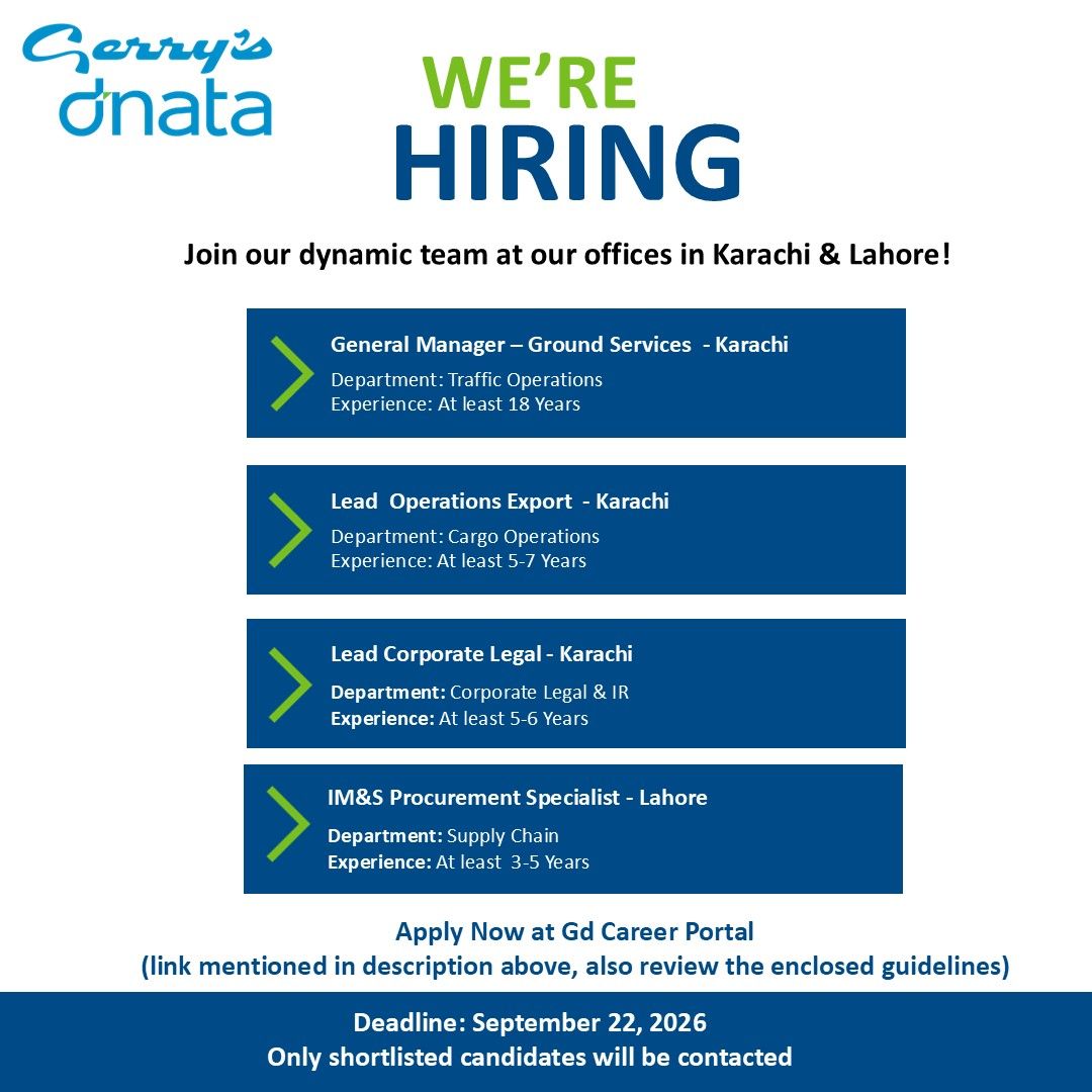Gerry's dnata Jobs September 2026 1
