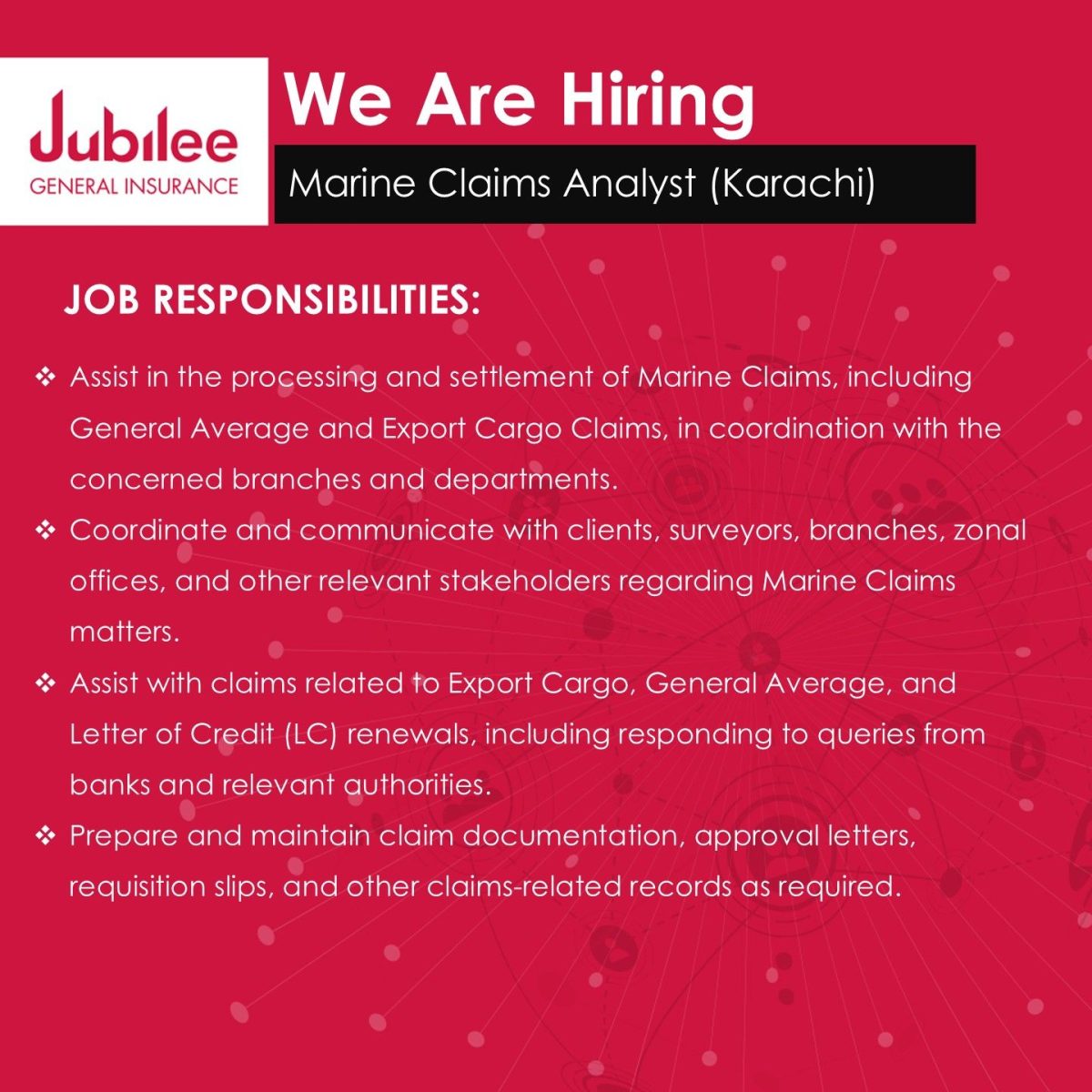 Jubilee General Insurance Jobs 17 September 2026 01 1