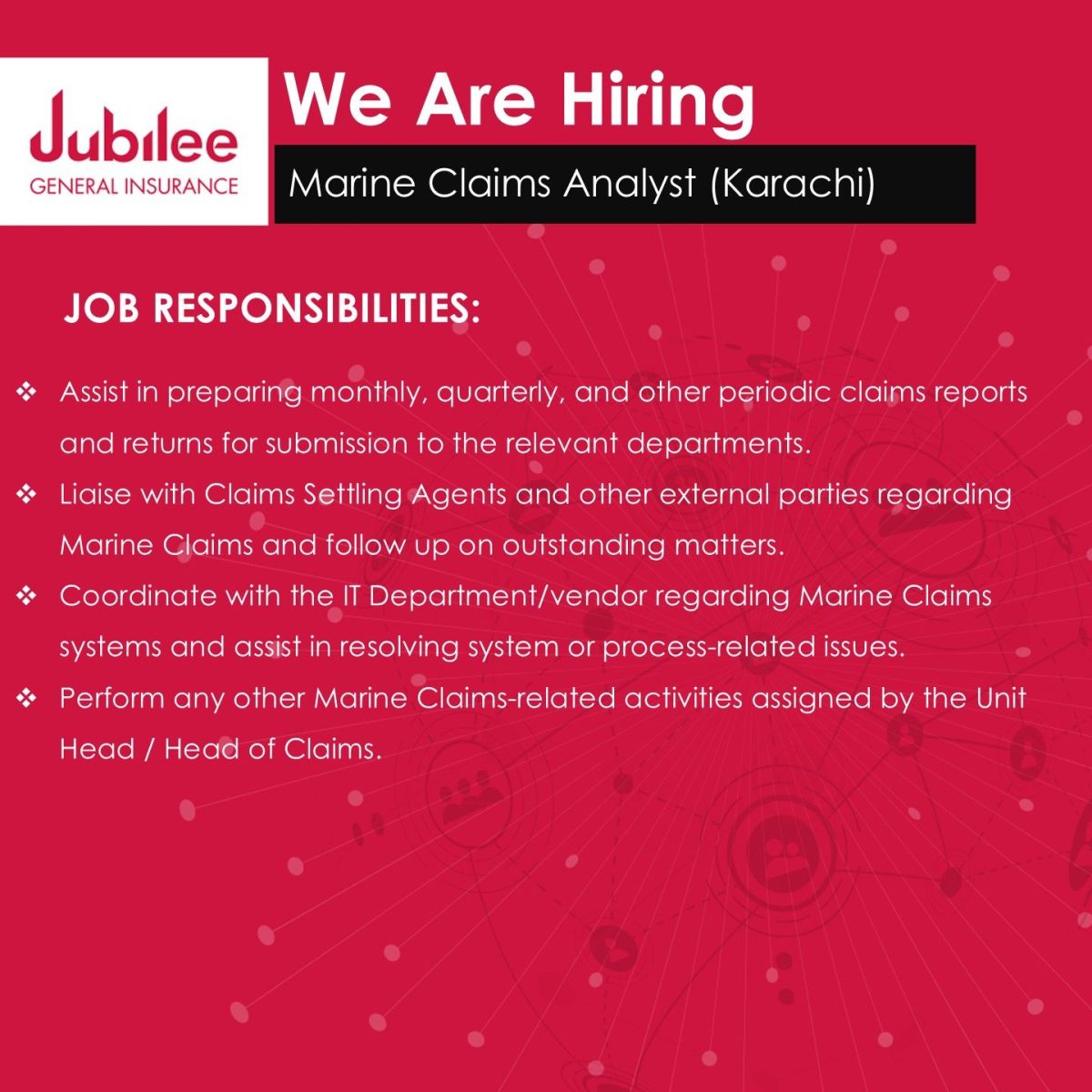 Jubilee General Insurance Jobs 17 September 2026 02 1