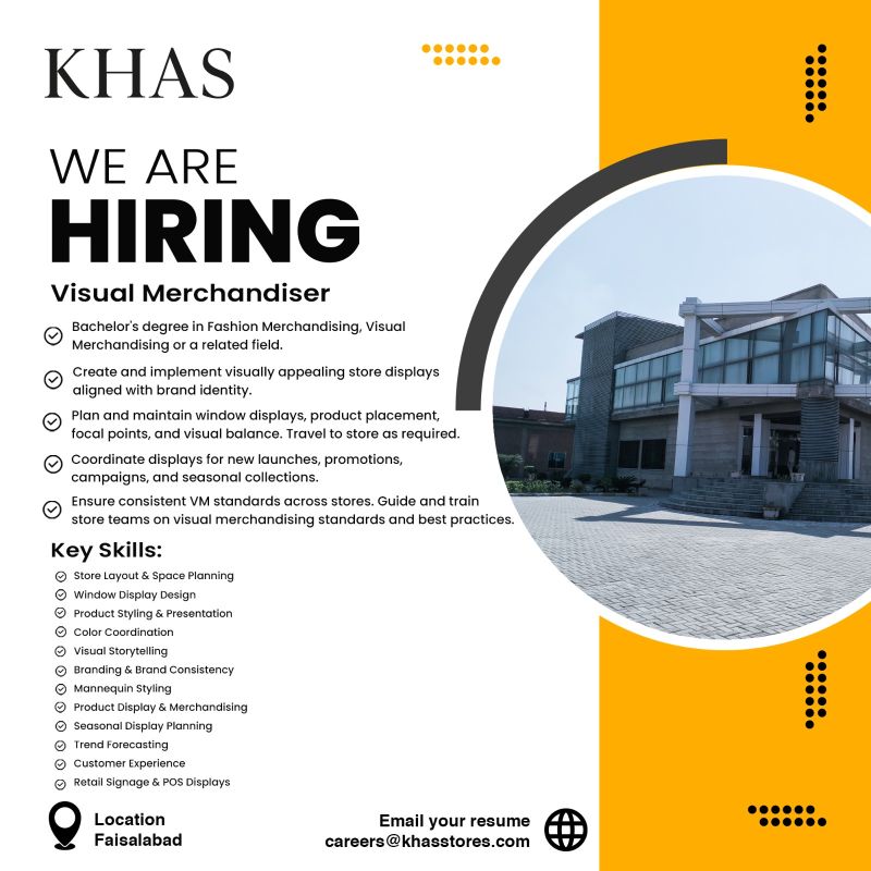 Khas Stores Jobs Visual Merchandiser 1