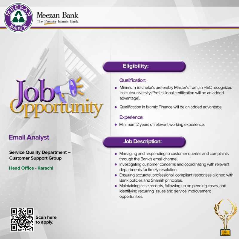 Meezan Bank Ltd Jobs 06 September 2026 02 1