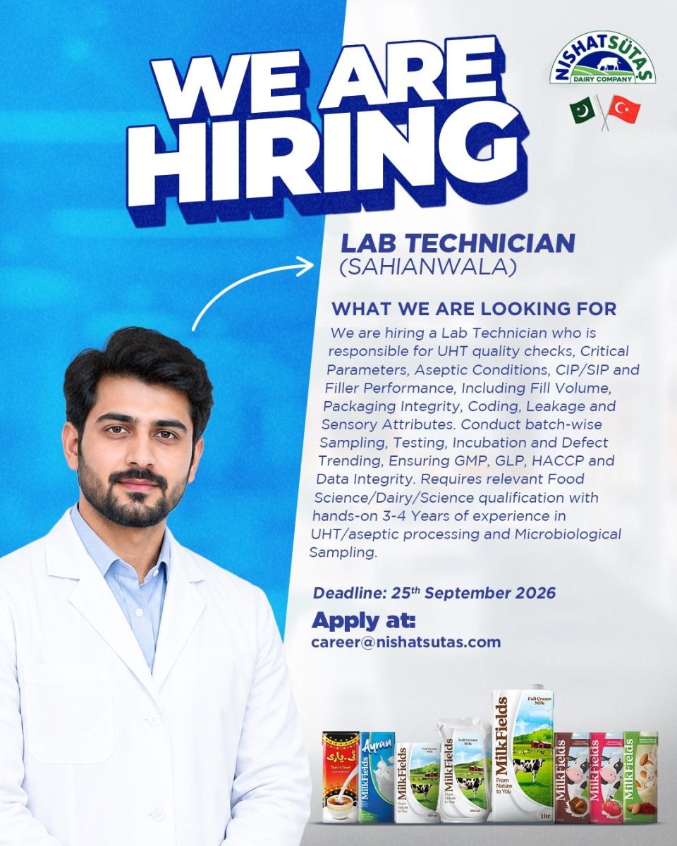 Nishat Sutas Dairy Company Jobs September 2026 1