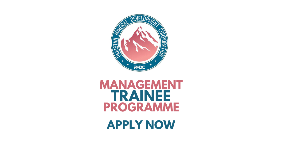 Pakistan Mineral Development Corporation PMDC Management Trainee ...
