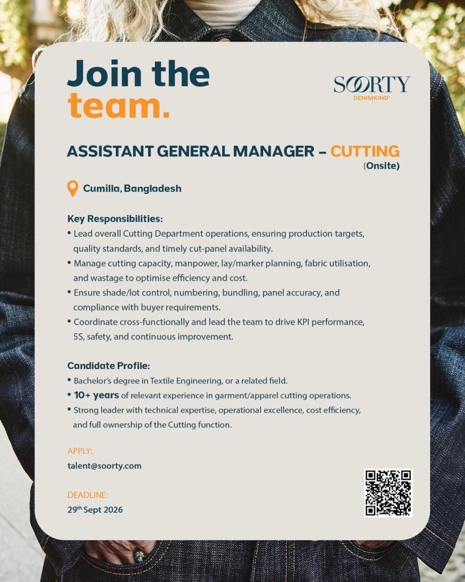 Soorty Enterprises Jobs Assistant General Manager Cutting 1