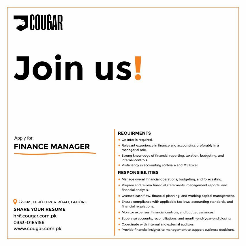 Cougar Clothing Jobs October 2026 1