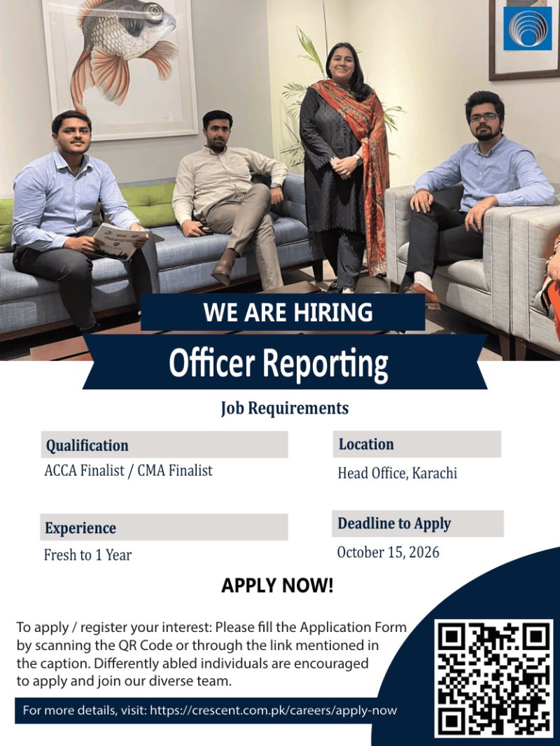 Crescent Steel & Allied Products Limited Jobs Officer Reporting 1