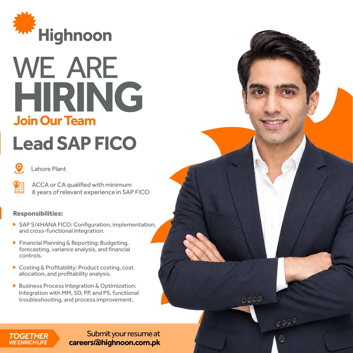 Highnoon Pvt Ltd Jobs Lead SAP FICO 1